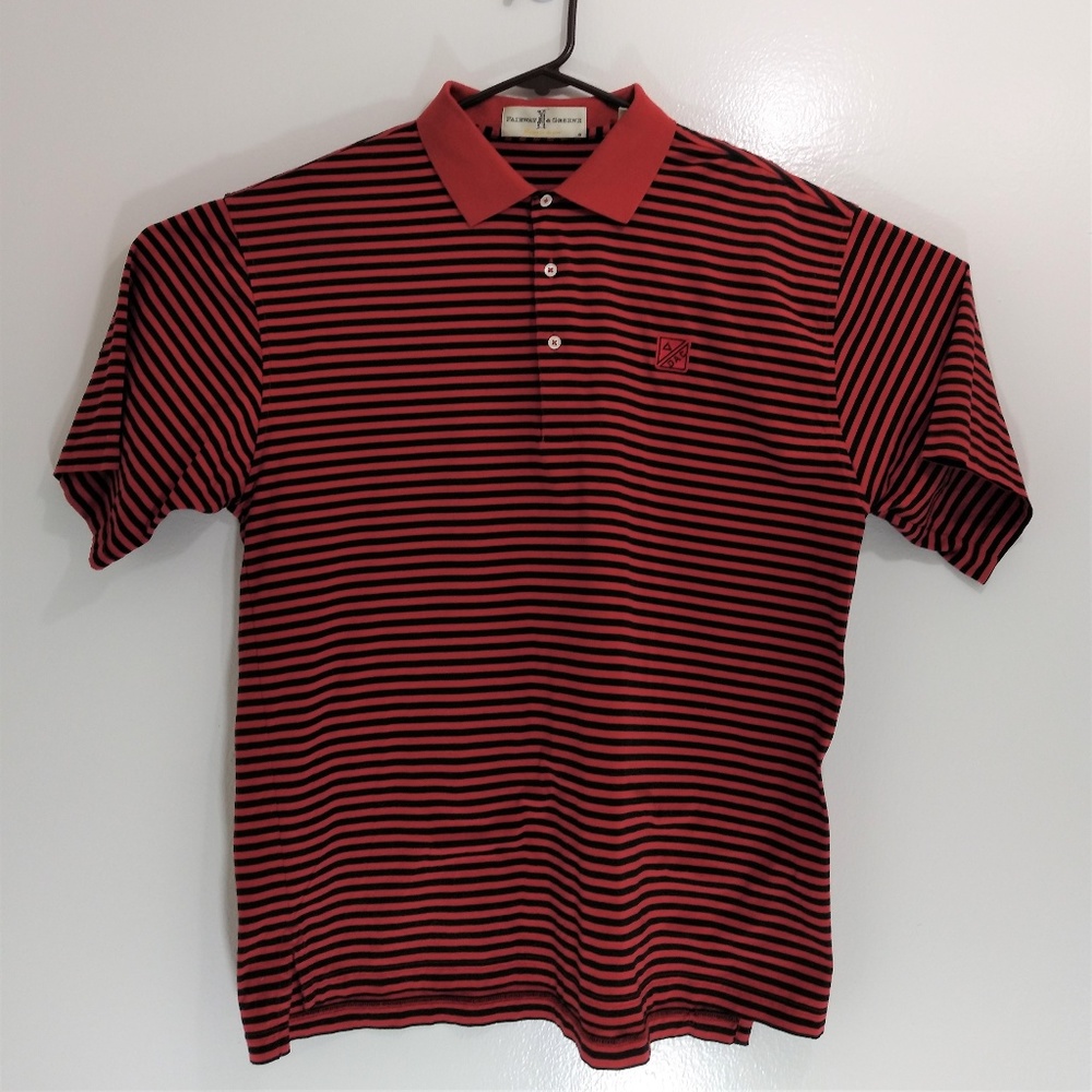 fairway and greene size large golf polo shirt